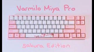 (Ducky) Varmilo Miya Pro Sakura Edition Unboxing (literally just unboxing)