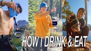 HOW TO FILTER WATER AND COOK WHILE BACKPACKING