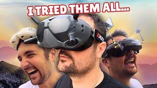 And the BEST FPV GOGGLES in 2024 are