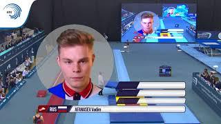 Vadim AFANASYEV (RUS) - 2018 Tumbling European bronze medallist