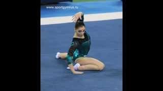 Aliya Mustafina - Floor Music 2014 and 2018