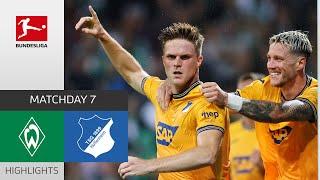 Insane Late-Game Action! | Bremen - Hoffenheim 2-3 | Highlights | Matchday 7 – Bundesliga 2023/24