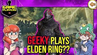 My MOM Plays Elden Ring?? | Elden Ring Gameplay with GeekySparkles and SquidKing