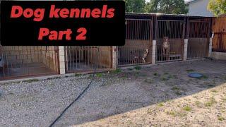 How to build a dog kennel //part 2 // dog kennels