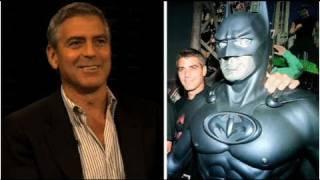 George Clooney Pokes Fun at Nipples on Batsuit