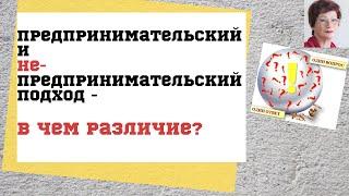 #27.Предпринимательский и не-предпринимательский подход - в чем различие