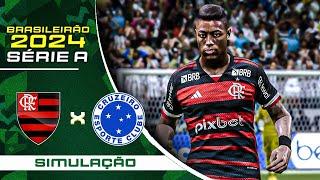 Flamengo x Cruzeiro (30/06/2024) Brasileirão 2024 - EFootball 2024