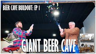 Homebrew Runs Dry: Builds Giant Beer Cave.