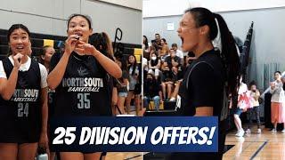 Asian American Ashley Chea has 25 DIVISION ONE offers!  | Mic'd Up 
