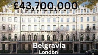 £43,700,000 Belgravia Flat w Pool, Spa, Cinema | London Real Estate