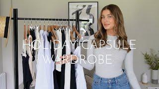 SUMMER HOLIDAY CAPSULE WARDROBE | 20 ITEMS 20 OUTFITS | Amy Beth