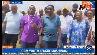 LIVE:GOV ORENGO,KASMUEL MACOURE LEADS ODM Youth League Leaders Summit- Tent Revival Church, Kajiado!