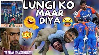 After dinesh Karthik Sanju Samson  new Official Abbu of Ban Cricket team | Lungi Ka Bunge Baja Diya