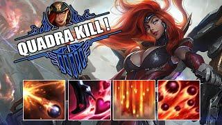 Miss Fortune MONTAGE - QUADRAKILLS