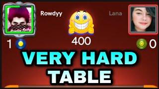 Carrom pool Rowdyy - Paris Stage  Hard Break to Finish | RSL 