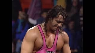 Bret “Hit Man” Hart & The Ultimate Warrior vs. Papa Shango & Kamala