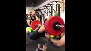 Wham hits a 245 squat