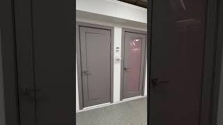 Межкомнатные двери 105, Barhat Grey стекло
