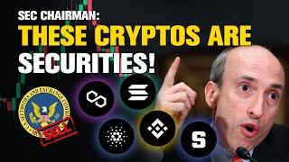  Alternatives to Cryptos the SEC Labels Securities | Ethereum | BNB | Solana | Cardano | XRP