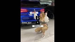 BMW Girl Russian  New BMW X5M 2021 , M Power  Bmw_act , Tiktok.