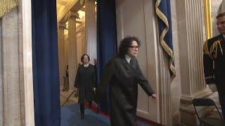 WATCH: Supreme Court Justices arrives at Donald Trump's inauguration