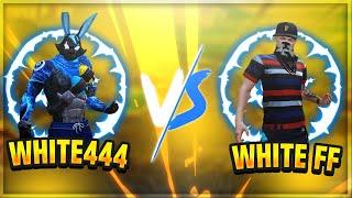 WHITE 444 VS WHITE FF | MOBILE KING VS ONE TAP LEGEND - MOST AWAITED ROOM EVER