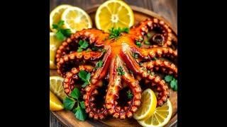 Grilled Octopus with Lemon and Herbs