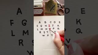 Cute Thing for Love  #shorts #nhuandaocalligraphy #lettering