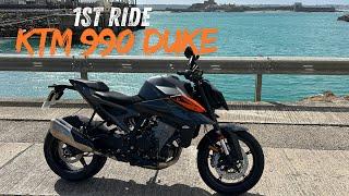 First ride review of the 2024  KTM 990 Duke | I did laugh a lot 