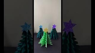 DIY  cute merry Christmas tree  | craft paper  | crafterjyoti | simple craft |