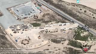 Exclusive! Space X Boca Chica Launch Site Flyover 07/14