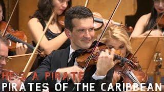 Pirates of the Caribbean | He's a Pirate | Violin, Piano & Orchestra