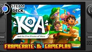 Koa and the Five Pirates of Mara - (Valve Steam Deck) - Framerate & Gameplay