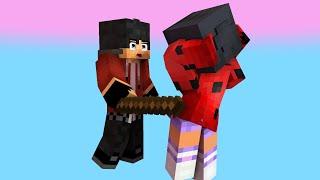 zero two dodging lady bug aphmau and aaron - minecraft animation #shorts