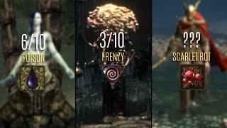 Ranking All The Soulsborne Negative Status Ailments Based On How Annoying They Are
