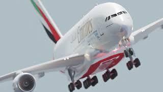 Airbus A380 / Airbus A390 / Emirates Airlines / New Airbus / Airbus takeoff / Airbus Landing / Dubai