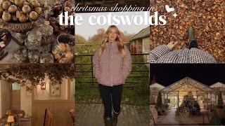 november in the cotswolds: christmas shopping in the countryside 