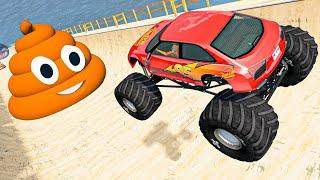 Unbelievable Cars Pickups & Bigfoot Monster Trucks Crashes and Jaw-Dropping Jumps - Top Mods