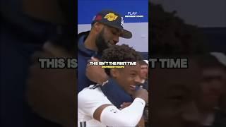 CJ McCollum Reacts To Bronny James Getting Drafted 