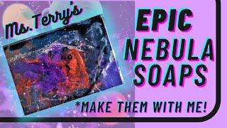 Make a Nebula soap with me, using all 6 new Deep Space @MadMicas !