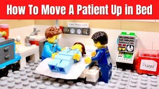 How To Move A Patient Up in Bed | LEGO Hospital Stop Motion
