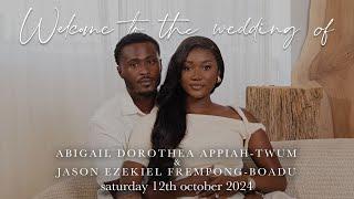 JASON FREMPONG WEDS ABIGAIL APPIAH   Harlow PIWC