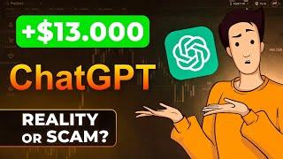 Can ChatGPT make +13000$ profit on Binary Options trading? AI Trading BOT on Pocket Option