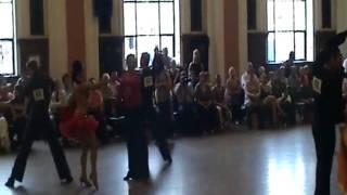 Jonathan Luckcuck and Jannine Davies 2009 EADA Stockport Latin Rnd1