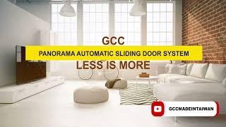 GCC Panorama Automatic Sliding Door System | Less Is More | Made In Taiwan | Edgeless | BRISA-M2