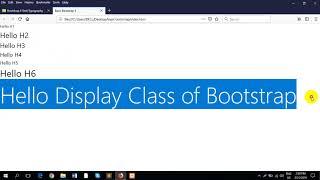 bootstrap 4 basic w3schools bangla part 02