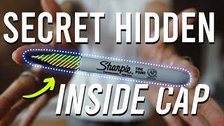 EDC SUPER SHARPIE! Visual gimmick YOU can make! Tutorial