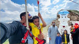 Family ke Sath Zip Line ki Anaya Rone lage gai 