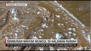 Semburan Minyak Muncul di Halaman Rumah