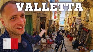 Malta's AMAZING Capital City - VALLETTA  (4k)